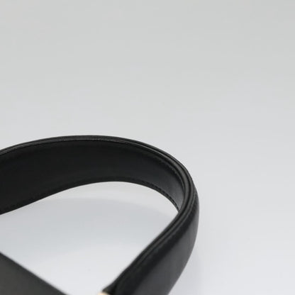 Burberry Vintage Handbag Leather, BLACK, LEATHER, Handbag