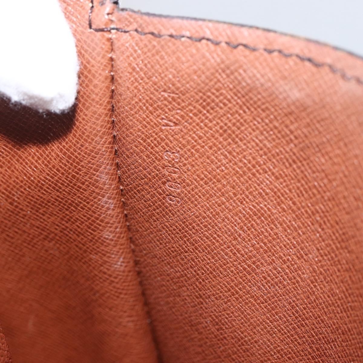 Louis Vuitton Saint Cloud Handbag Monogram Canvas, BROWN, CANVAS, Shoulder bag