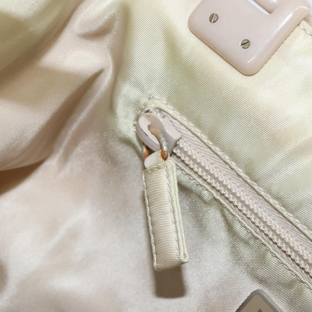 Prada Resin Handle Tote Tessuto, BEIGE, NYLON, Tote bag