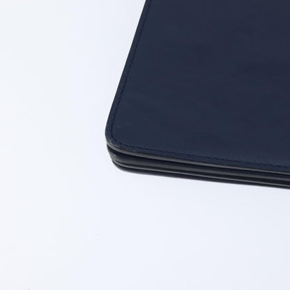 Chloe Faye Shoulder Bag Leather and Suede, NAVY, LEATHER, Shoulder bag