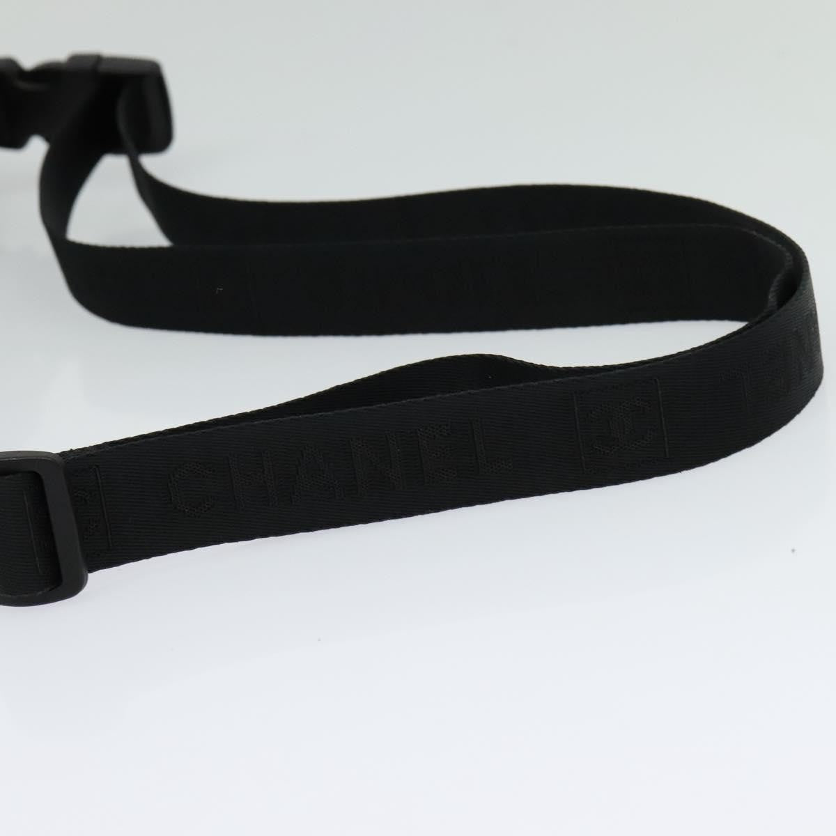 Chanel Sport Line Crossbody Bag Coated Canvas, BROWN, CANVAS, Shoulder bag