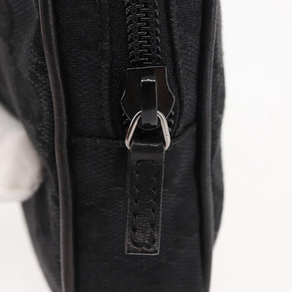 Gucci GG canvas pouch Canvas, BLACK, CANVAS, Clutche & pouche