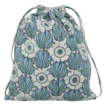 Prada Travel Pouch Tessuto, BLUE, COTTON, Clutche & pouche