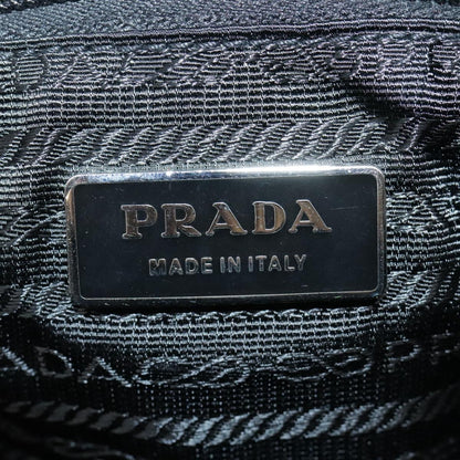 Prada Vintage Shoulder Bag Tessuto, BLACK, NYLON, Shoulder bag
