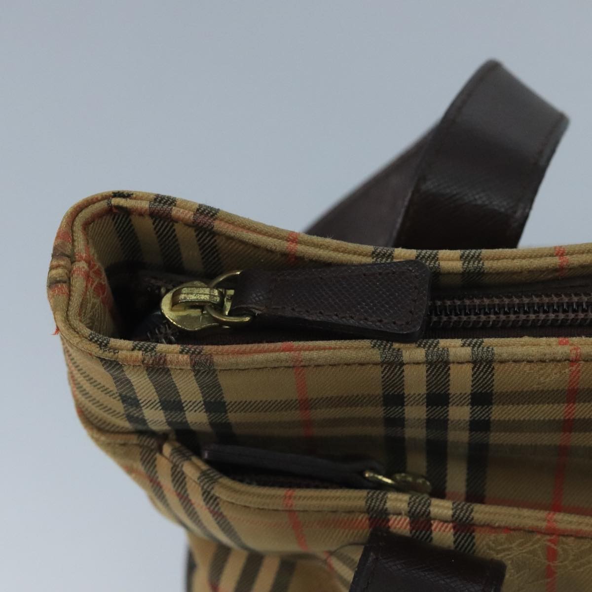 Burberry Nova Check Tote canvas check pattern, BEIGE, CANVAS, Tote bag