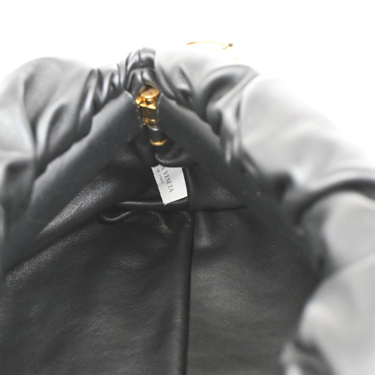 Bottega Veneta The Chain Pouch Leather, BLACK, LEATHER, Shoulder bag