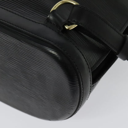 Louis Vuitton Gobelins Backpack Epi Leather, BLACK, LEATHER, Backpack