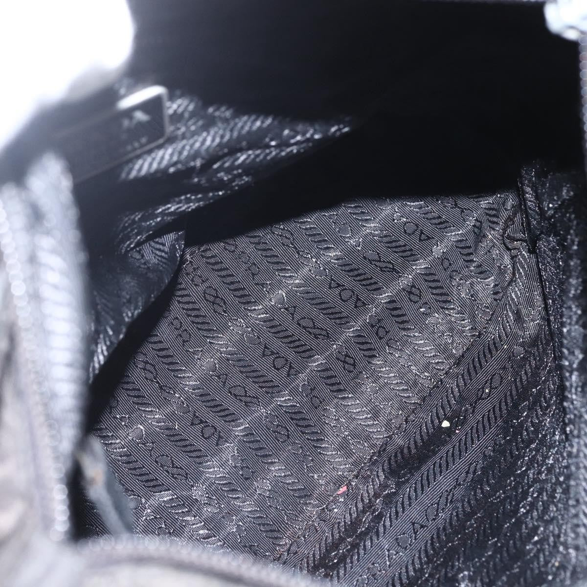 Prada Vintage Tote Tessuto, BLACK, NYLON, Tote bag