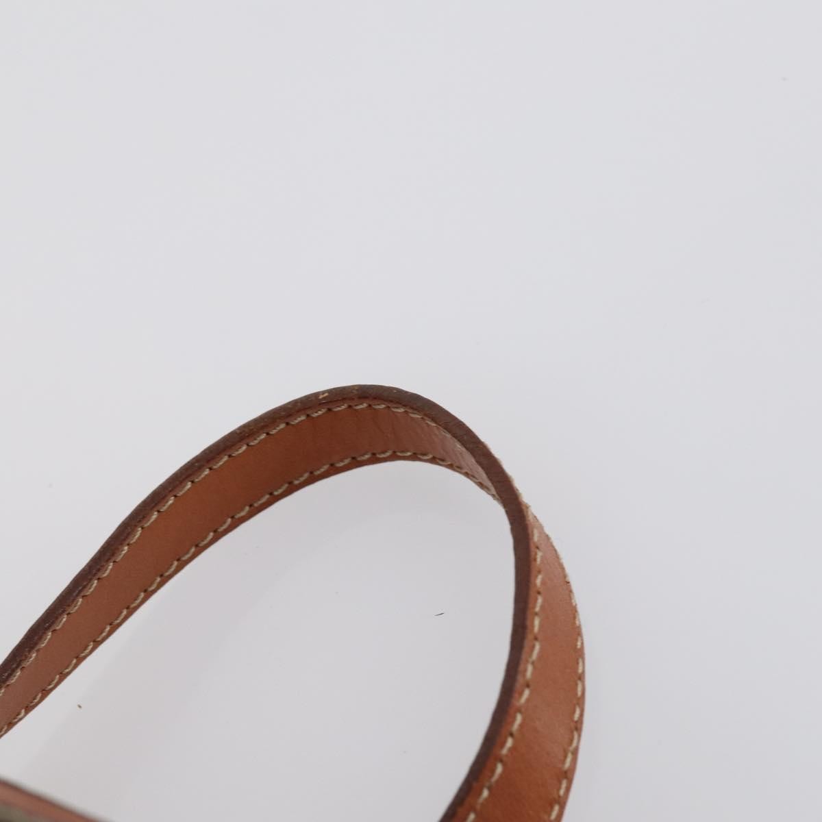 Celine Vintage Macadam Backpack Canvas and Leather, BROWN, CANVAS, Backpack