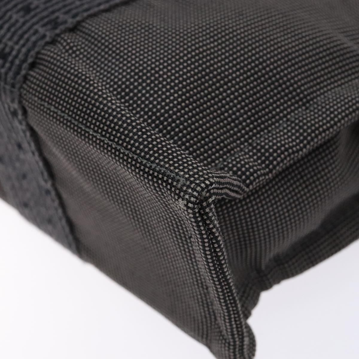 Hermes Fourre Tout Tote Canvas, GRAY, CANVAS, Tote bag