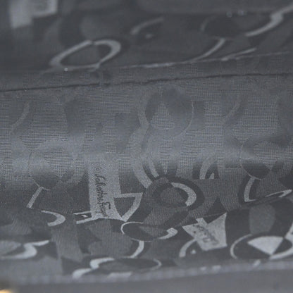 Salvatore Ferragamo Vala tote Leather, BLACK, LEATHER, Tote bag