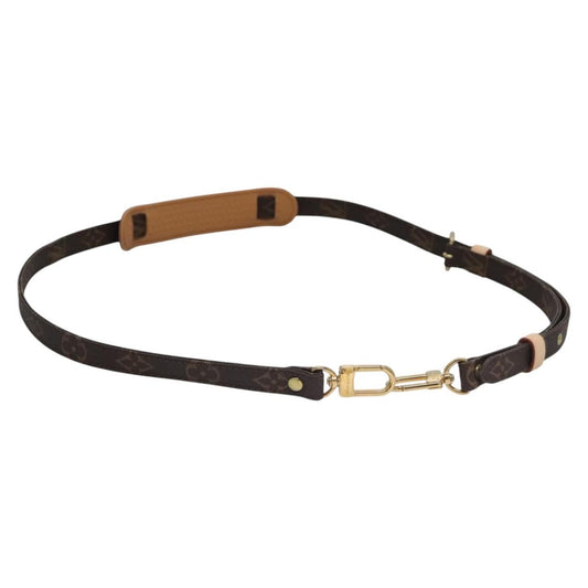 Louis Vuitton Adjustable Shoulder Strap Monogram Canvas, BROWN, CANVAS, Straps