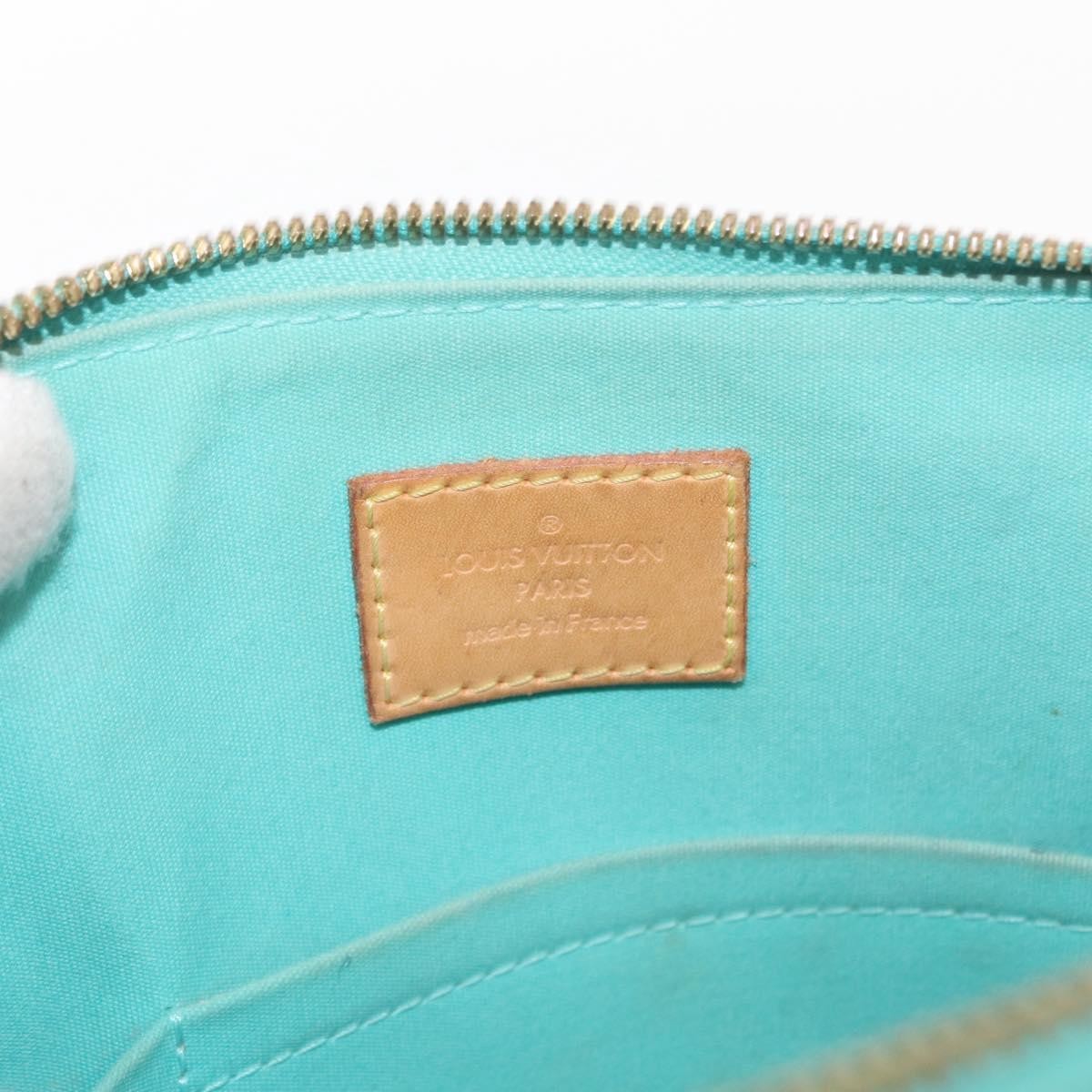 Louis Vuitton Alma Handbag Patent Leather, BLUE, PATENT_LEATHER, Handbag