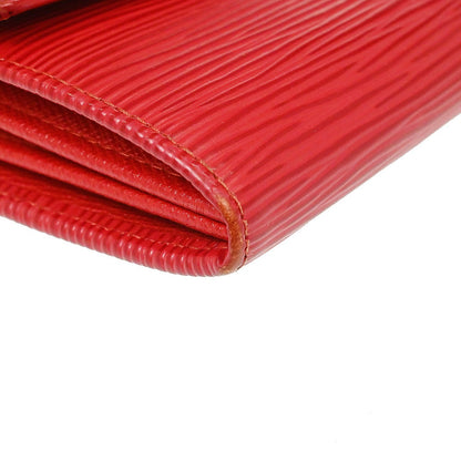 Louis Vuitton Wallet epi epi leather, Red, Leather, Wallet