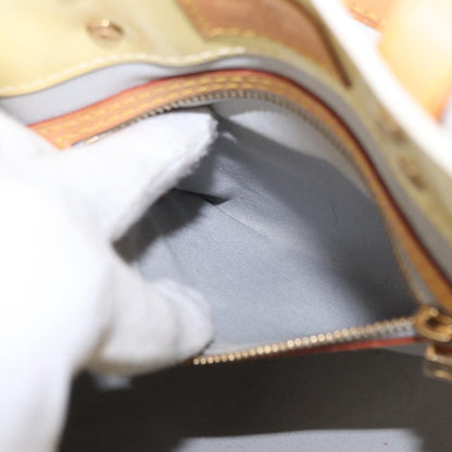 Louis Vuitton Reade Handbag Monogram Vernis, BEIGE, PATENT_LEATHER, Tote bag