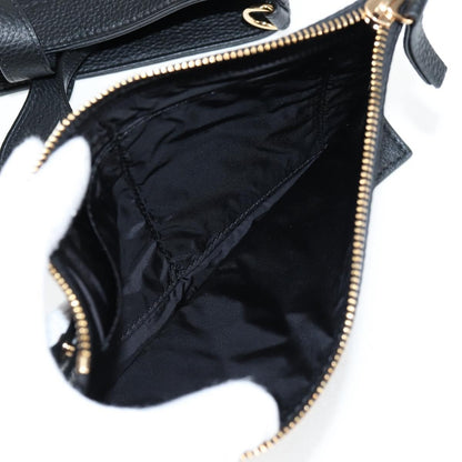 Versace Medusa Tote Leather, BLACK, LEATHER, Tote bag