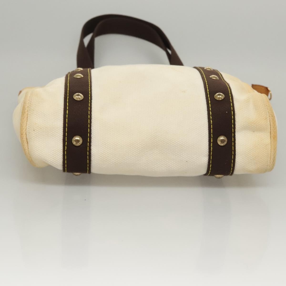 Louis Vuitton Antigua Tote Canvas, WHITE, CANVAS, Tote bag