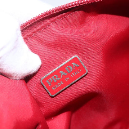 Prada Pochette Shoulder Bag Tessuto, RED, NYLON, Clutche & pouche