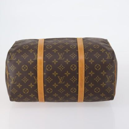 Louis Vuitton Sac Souple Handbag Monogram Canvas, BROWN, CANVAS, Travel bag