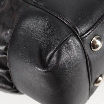 Gucci Full Moon Tote Guccissima Leather, BLACK, LEATHER, Shoulder bag