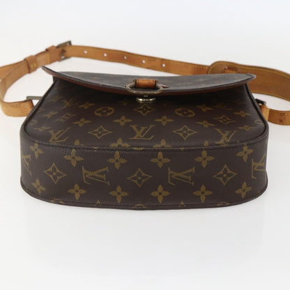 Louis Vuitton Saint Cloud Handbag Monogram Canvas, BROWN, CANVAS, Shoulder bag