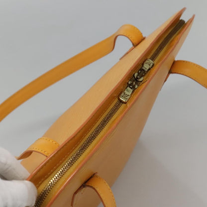 Louis Vuitton Lussac Handbag Epi Leather, YELLOW, LEATHER, Shoulder bag