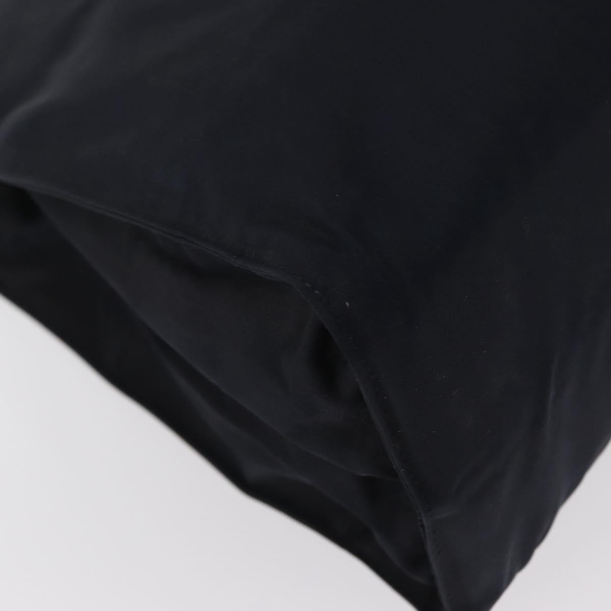 Prada Metal Handles Tote Tessuto, NAVY, NYLON, Tote bag