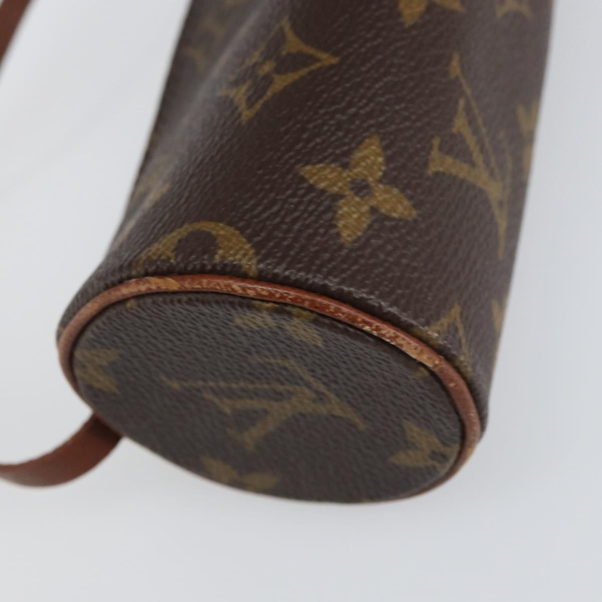 Louis Vuitton Papillon Pochette Monogram Canvas, BROWN, CANVAS, Clutche & pouche