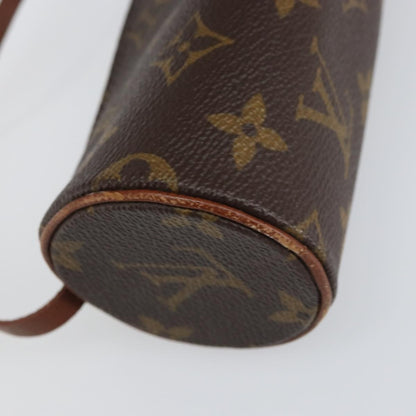 Louis Vuitton Papillon Pochette Monogram Canvas, BROWN, CANVAS, Clutche & pouche