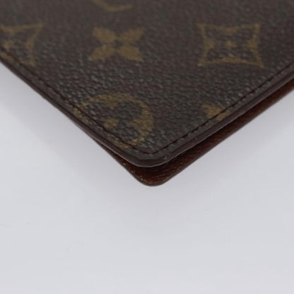 Louis Vuitton Vertical ID Card Holder Canvas, BROWN, CANVAS, Card Holders
