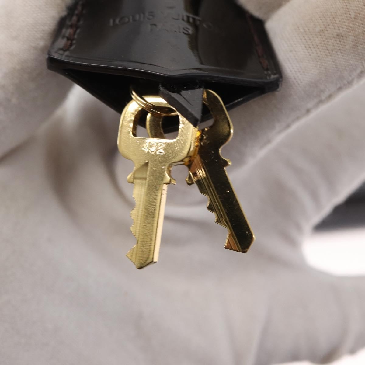 Louis Vuitton Alma Handbag Patent Leather, PURPLE, PATENT_LEATHER, Handbag