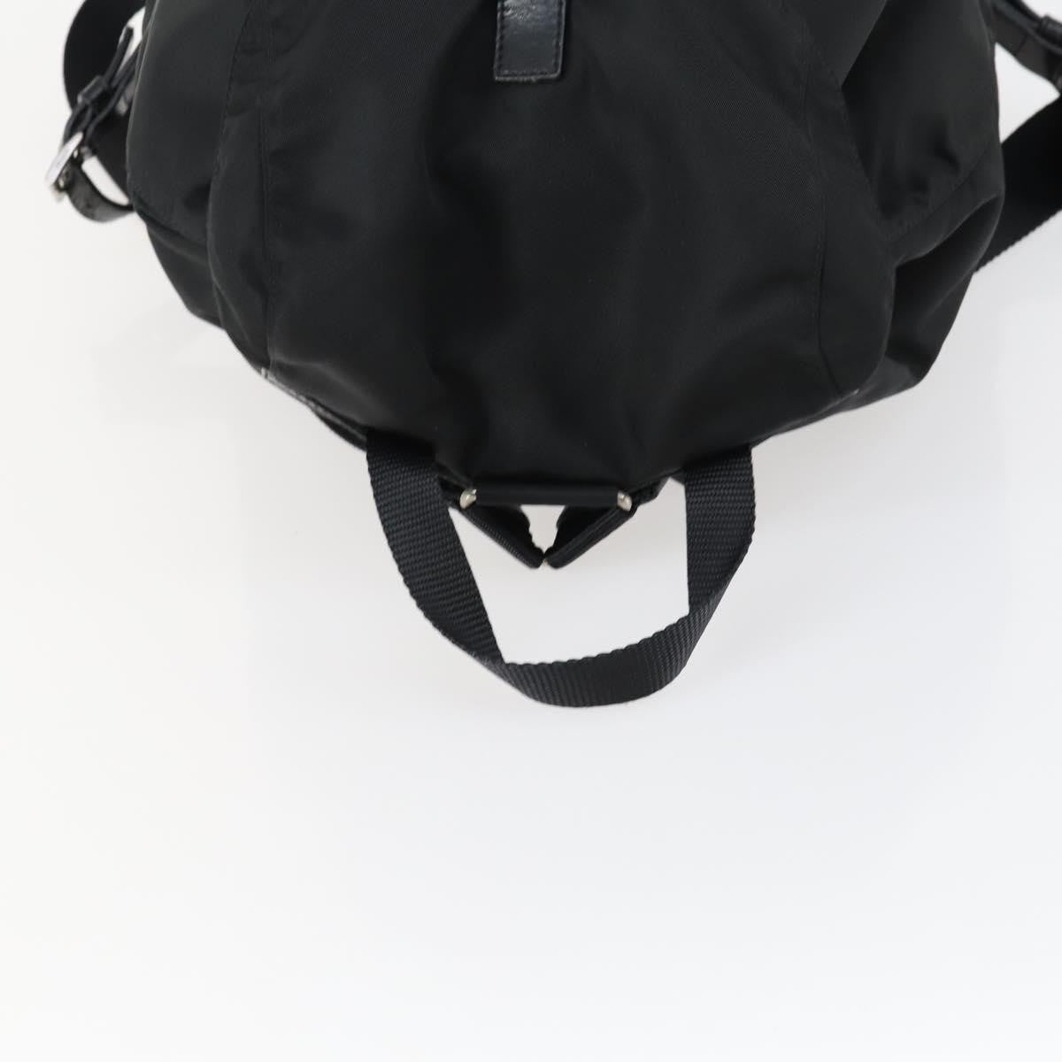 Prada Front Pocket Backpack Tessuto, BLACK, NYLON, Backpack