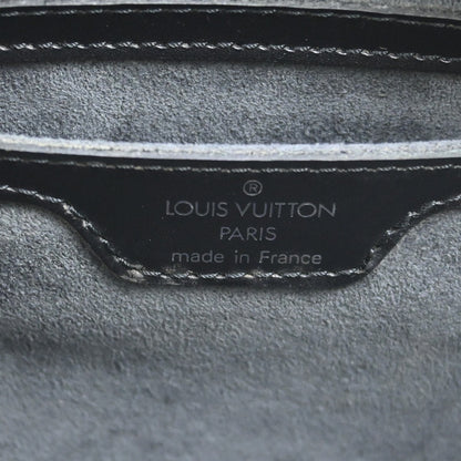 Louis Vuitton Soufflot Handbag Epi Leather, Black, Leather, Handbag