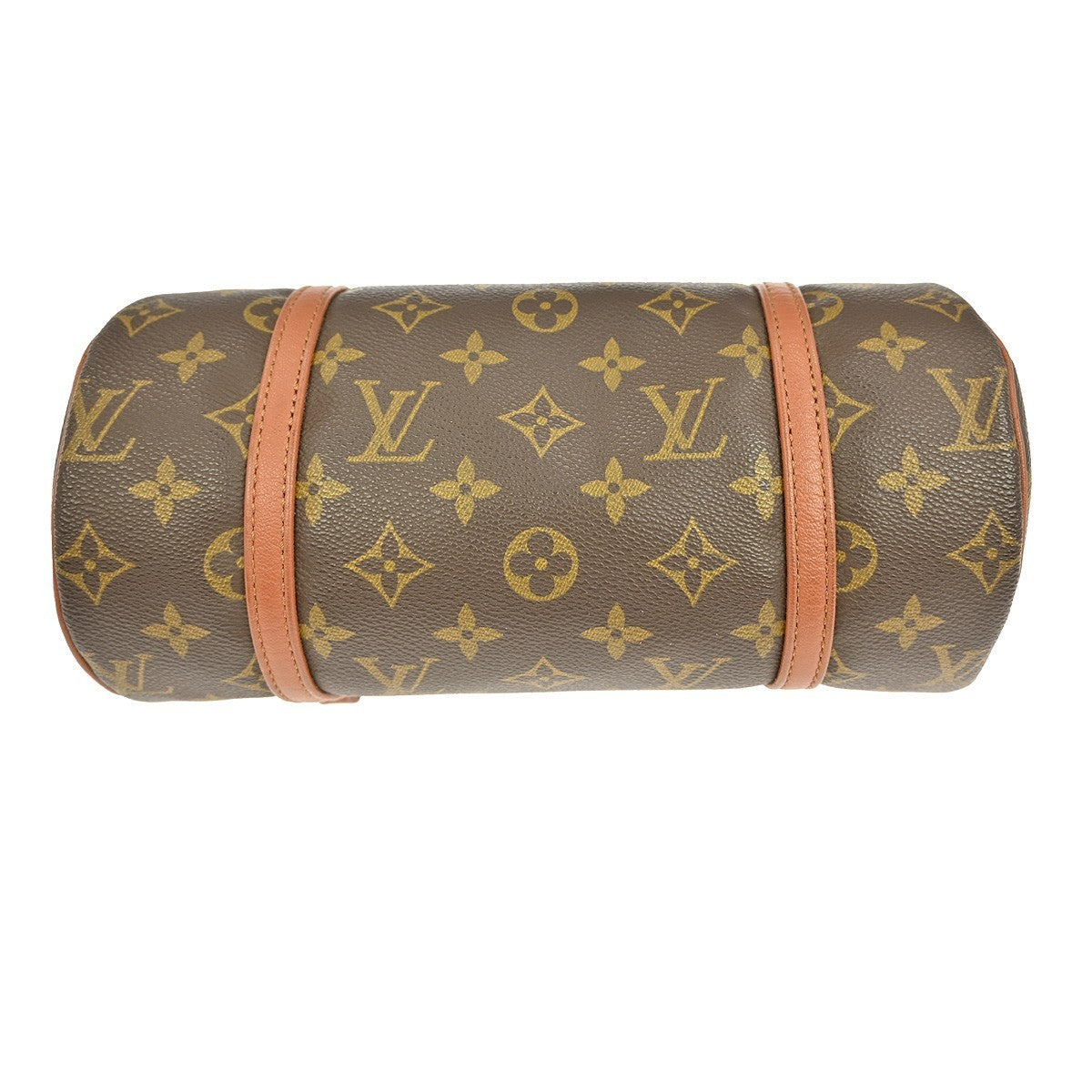 Louis Vuitton Papillon Handbag Monogram Canvas, BROWN, CANVAS, Handbag