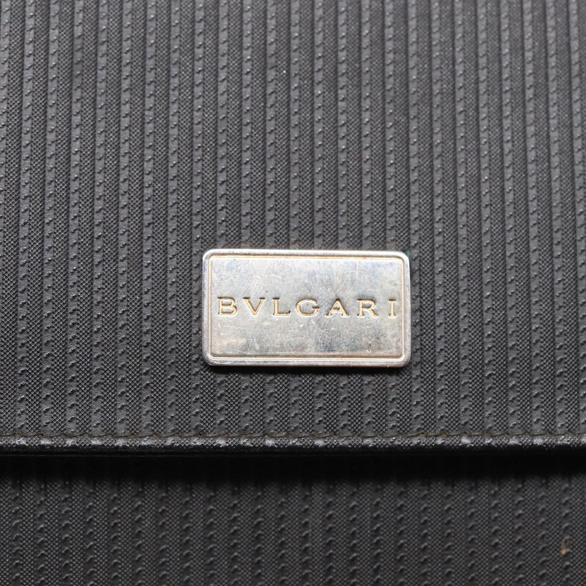 Bvlgari Clutch bag Canvas and Leather, SILVER, CANVAS, Clutche & pouche