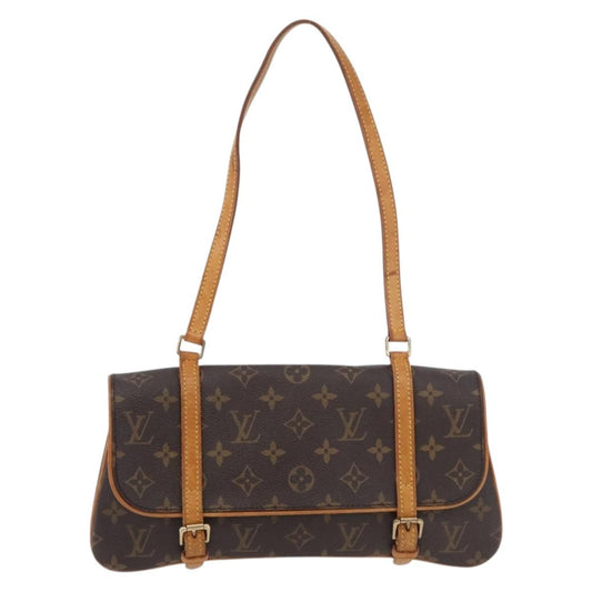 Louis Vuitton Marelle Shoulder Bag Monogram Canvas, Brown, Canvas, Shoulder Bag