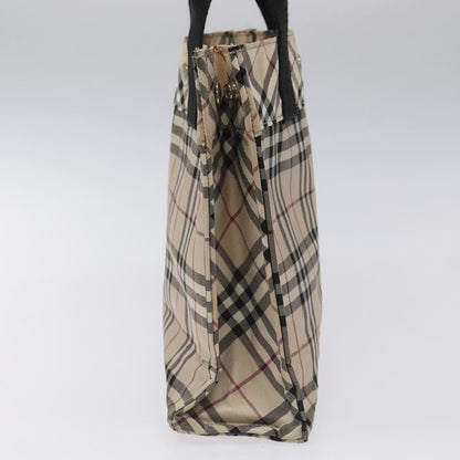 Burberry Blue Label Tote Bag Nylon, SILVER, NYLON, Tote bag