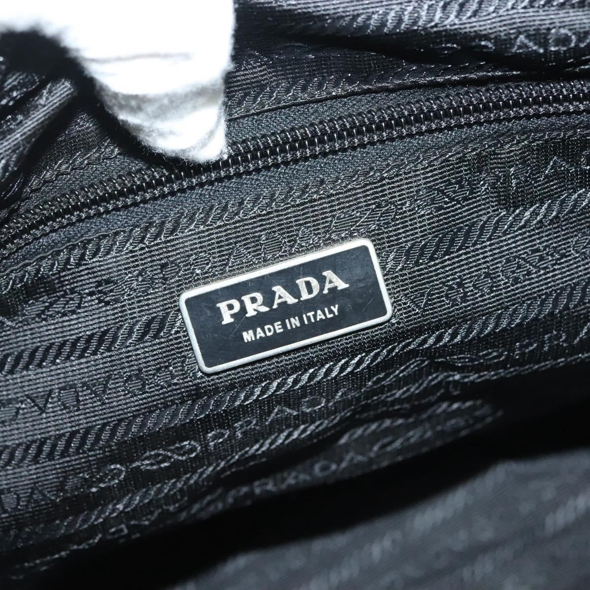 Prada Vintage Tote Tessuto, BLACK, NYLON, Tote bag