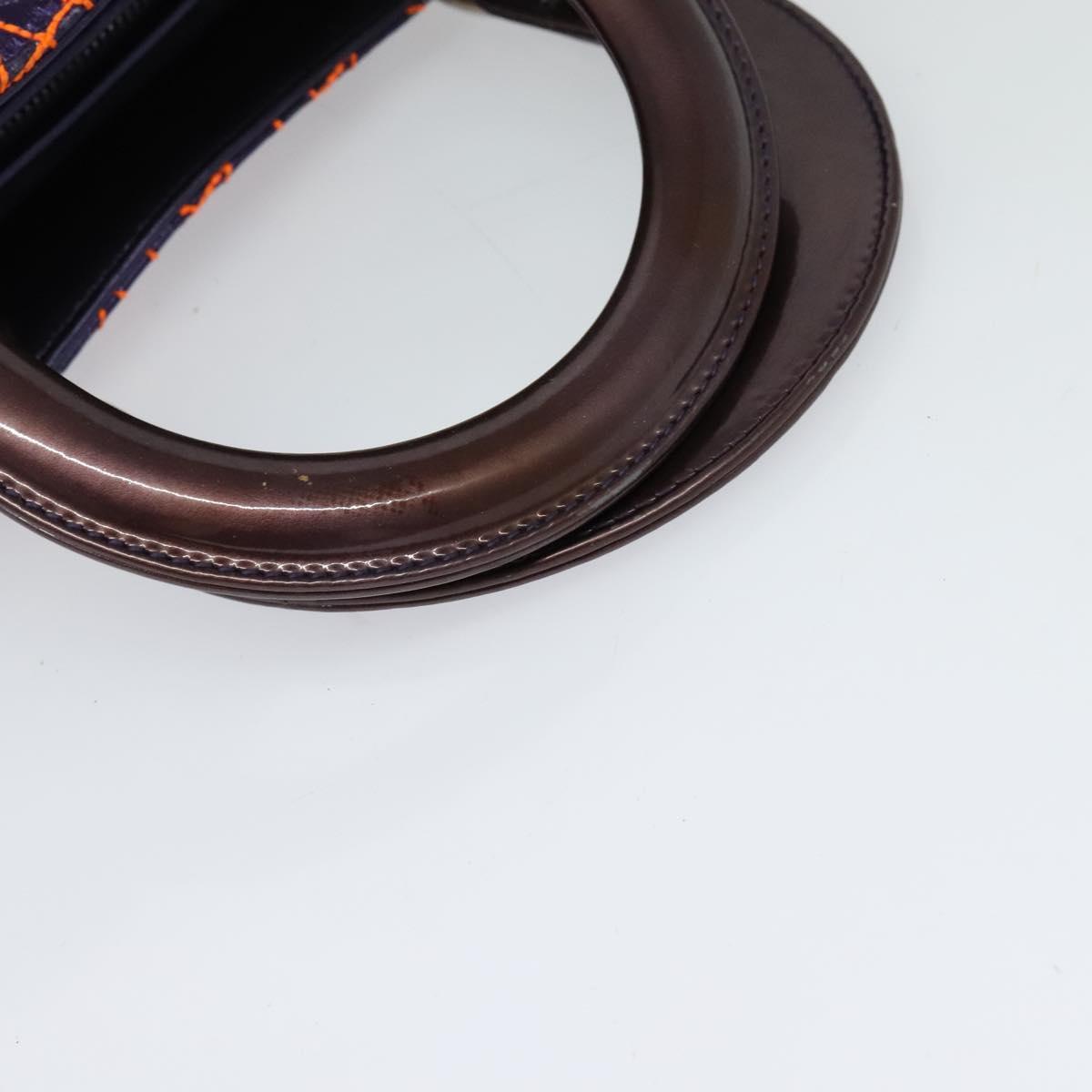 Christian Dior Lady Dior Bag Anselm Reyle Cannage Quilt Leather, PURPLE, LEATHER, Handbag