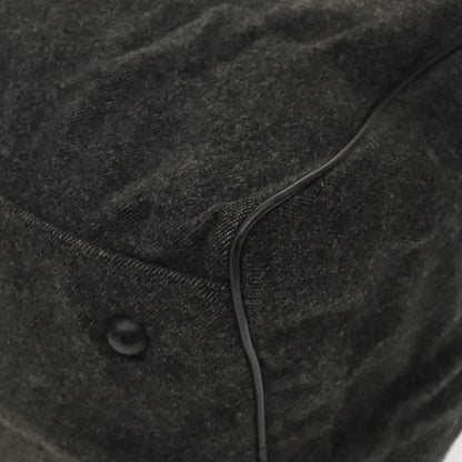 Prada Boston Bag Wool, GRAY, WOOL, Travel bag