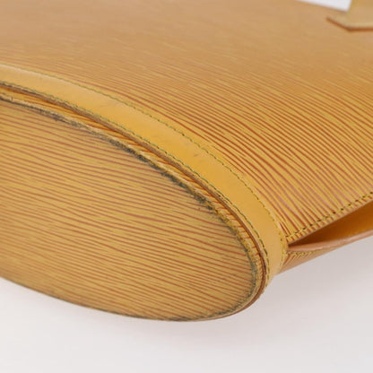 Louis Vuitton Saint Jacques Handbag Epi Leather, YELLOW, LEATHER, Handbag