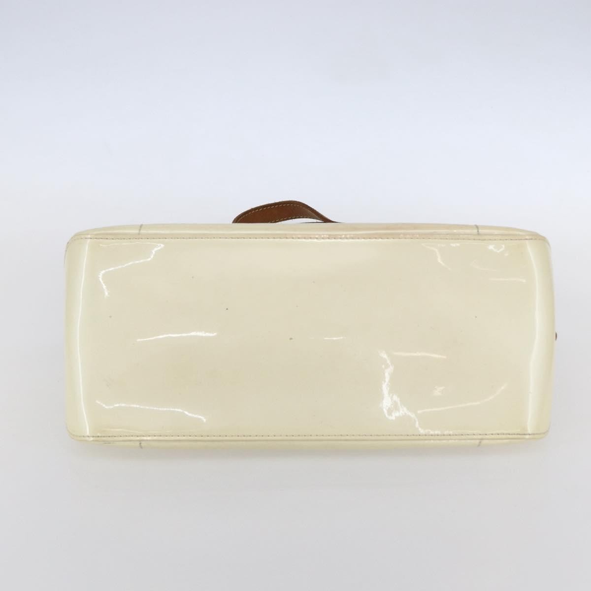 Louis Vuitton Rosewood Avenue Handbag Monogram Vernis, BEIGE, PATENT_LEATHER, Handbag