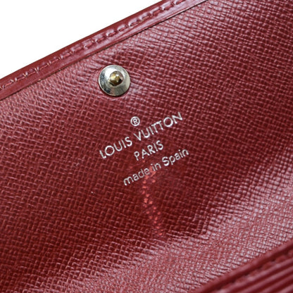 Louis Vuitton Vintage Sarah Wallet Epi Leather, RED, LEATHER, Wallets