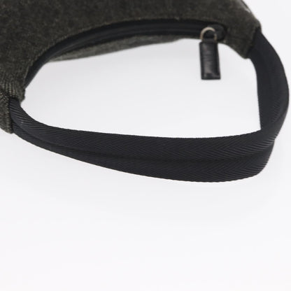 Prada Re-Edition 2000 Hobo Wool, GRAY, WOOL, Handbag