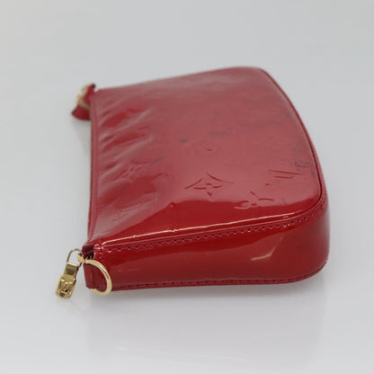 Louis Vuitton Pochette Accessoires vernis, RED, PATENT_LEATHER, Clutche & pouche