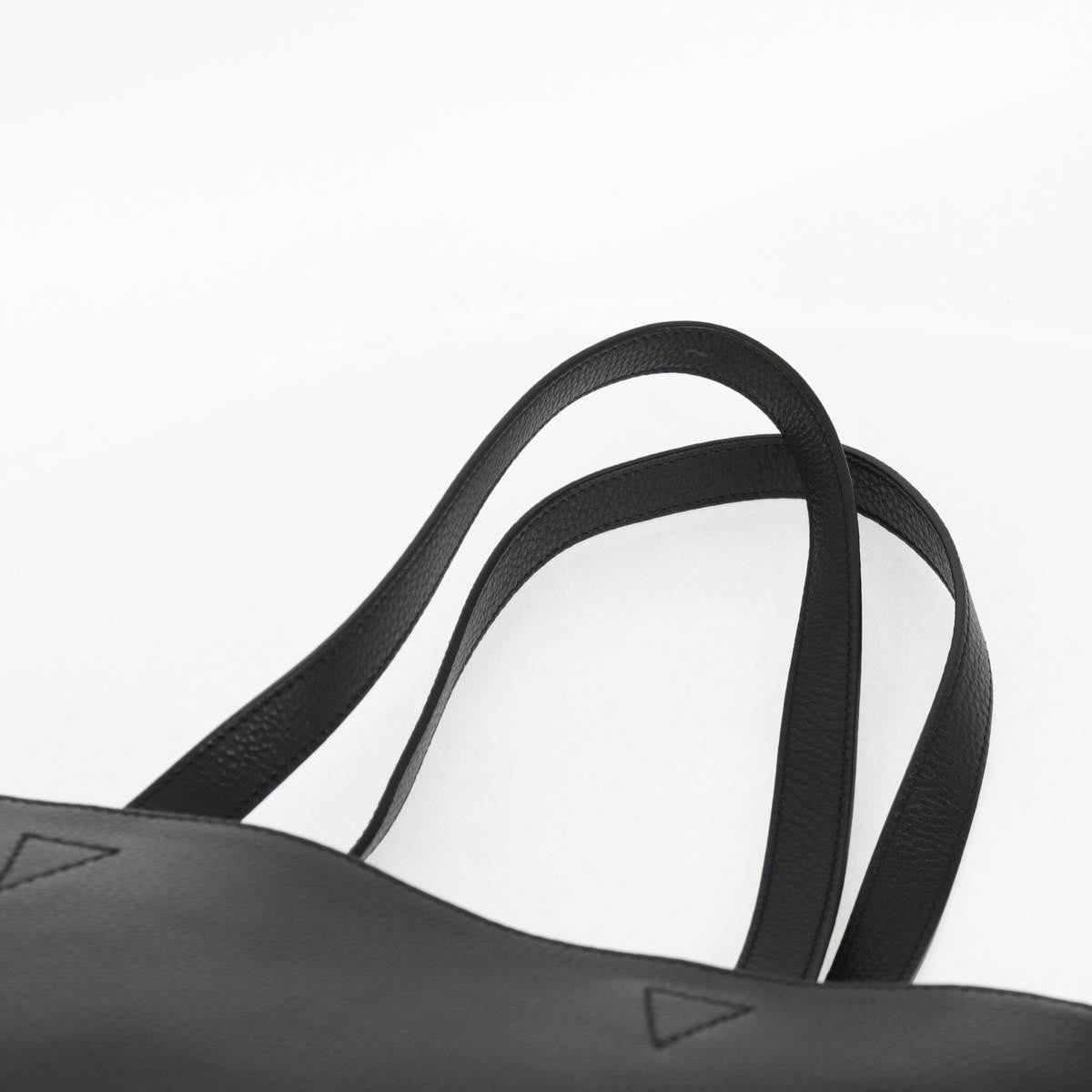 Versace Medusa Tote Leather, BLACK, LEATHER, Tote bag