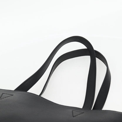 Versace Medusa Tote Leather, BLACK, LEATHER, Tote bag