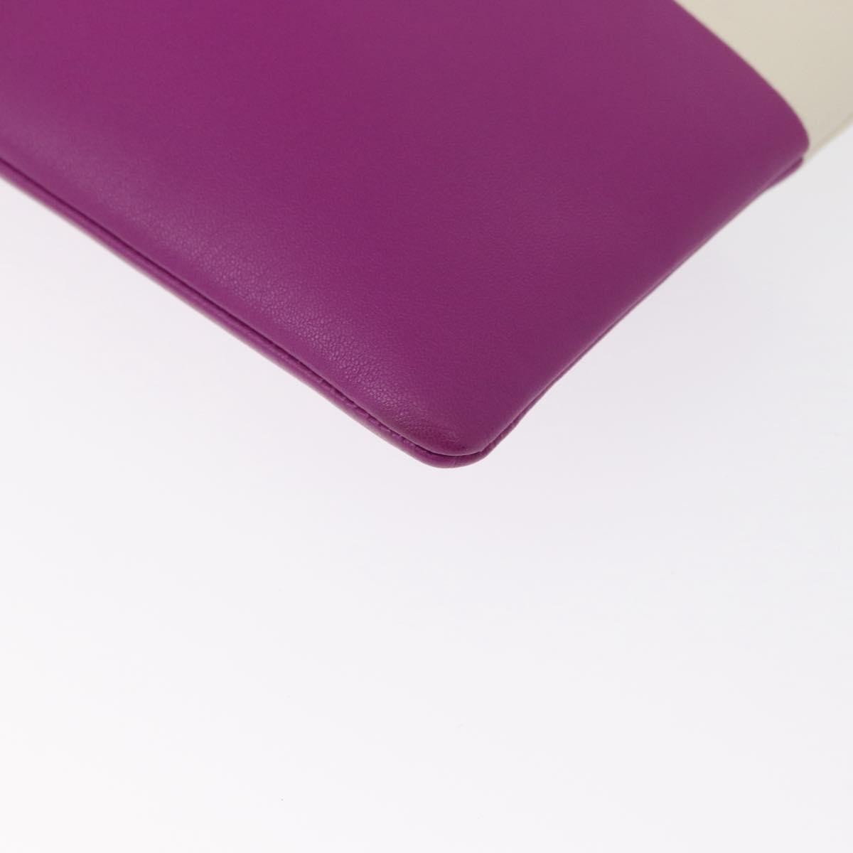 Celine Bicolor Solo Clutch Leather, MULTICOLOUR, LEATHER, Clutche & pouche