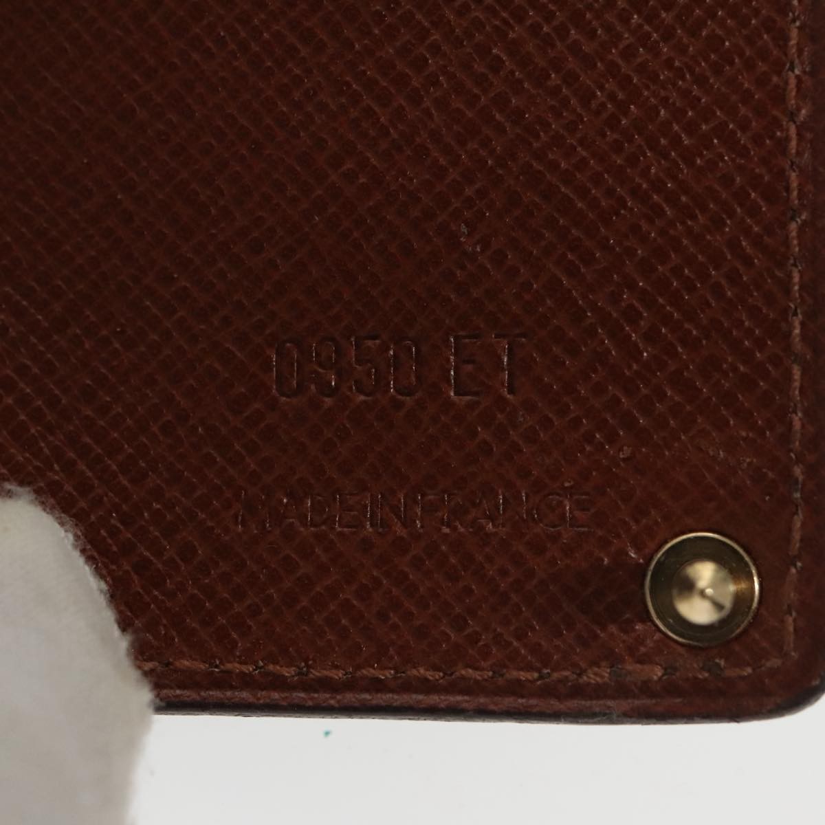 Louis Vuitton Porte Cartes Pression Card Case Monogram Canvas, BROWN, CANVAS, Card Holders