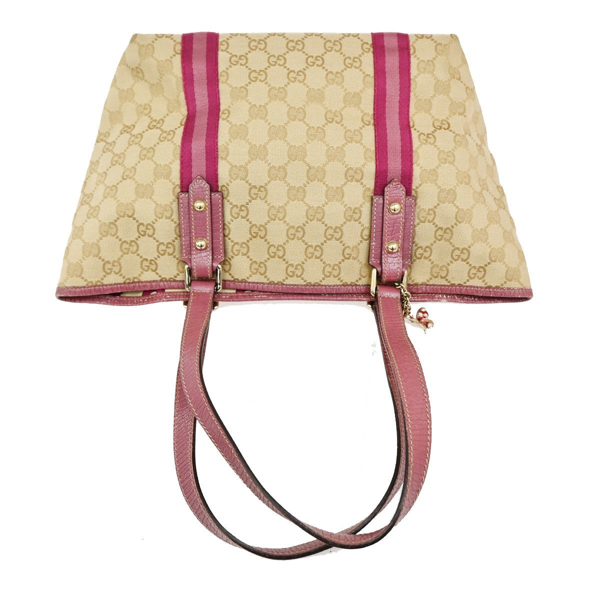 Gucci Jolicoeur Tote GG Canvas, BEIGE, CANVAS, Tote bag